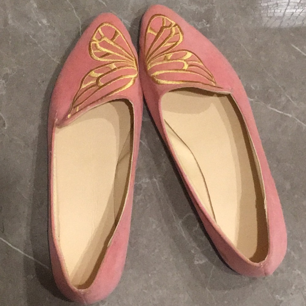 Pink Butterfly Flats